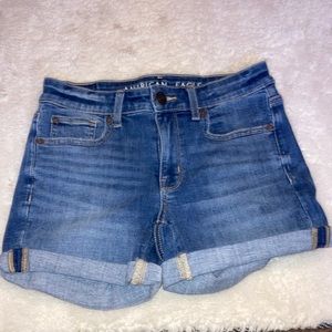 american eagle jean shorts